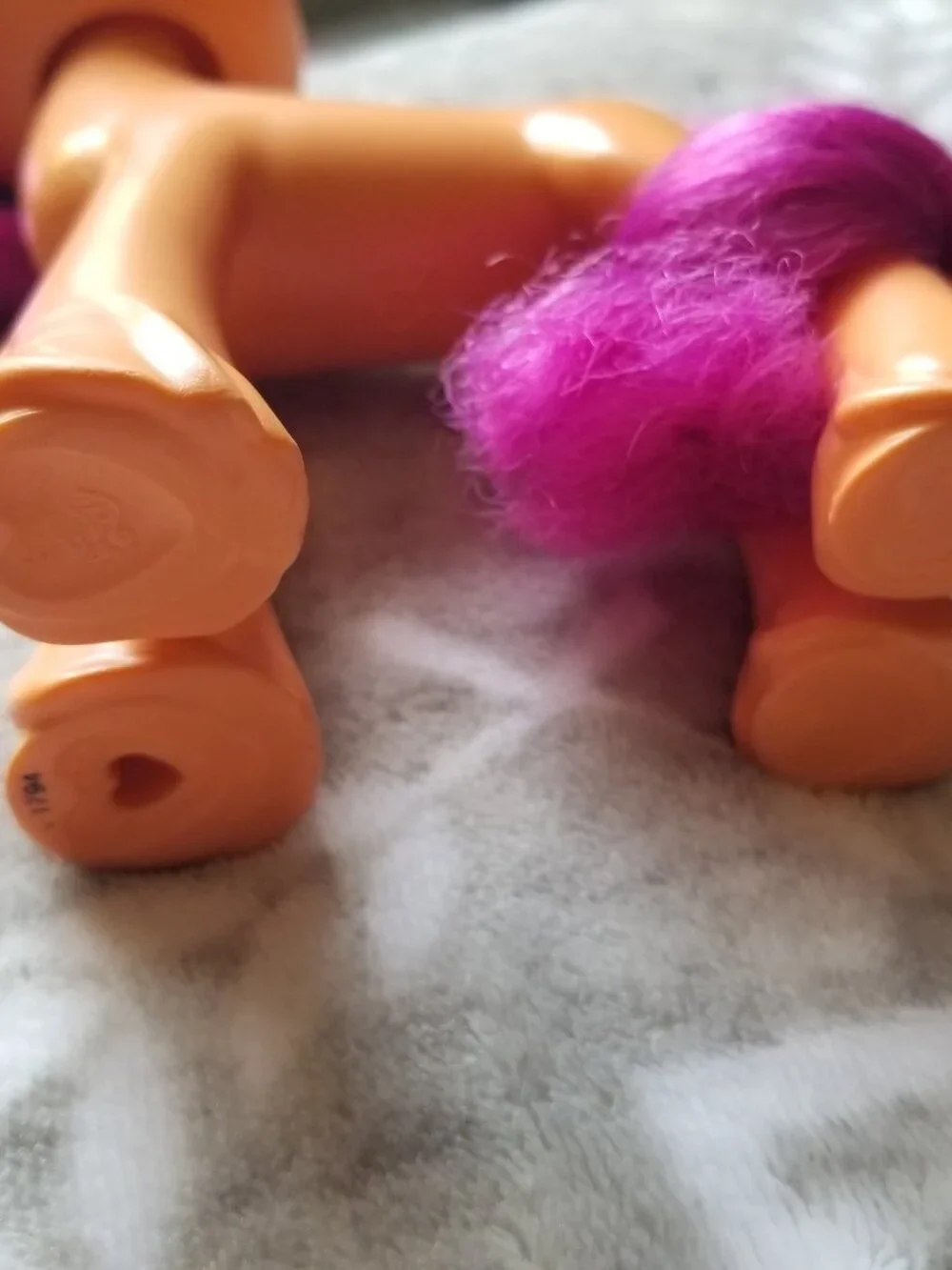 My Little Pony Figure Sunny Starscout Brushable Rainbow Reveal Orange Pink Hair